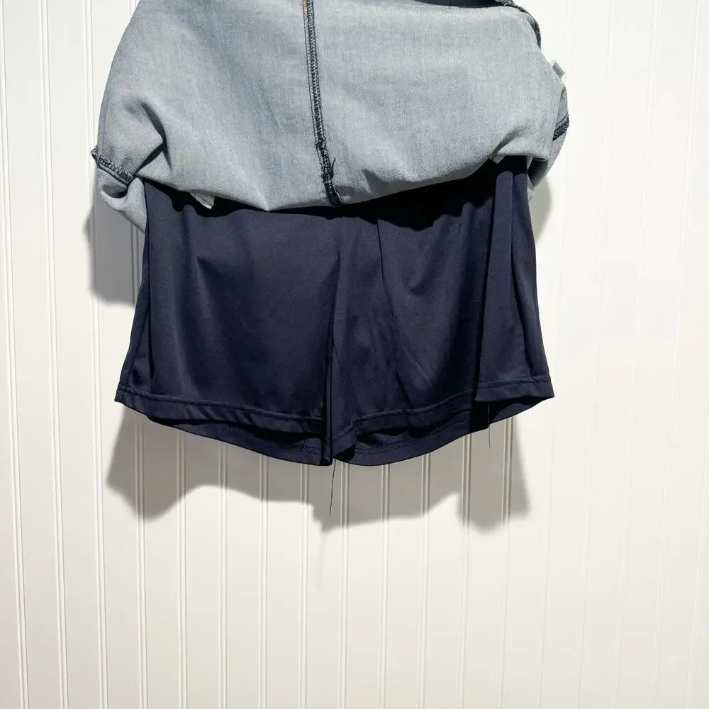 Christopher Banks Denim Skort Skirt Released Hem NEW Size 16